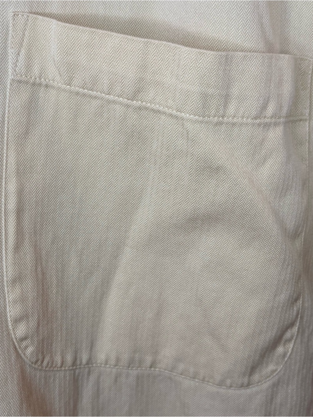Tommy Bahama Pale Yellow Silk-Cotton blend Short Sleeve Shirt - Picture 7 of 7